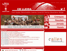 Tablet Screenshot of cblleida.cat